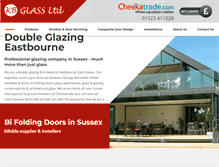 Tablet Screenshot of kbglass.co.uk